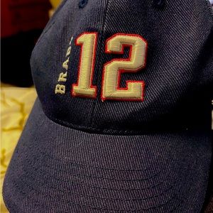 Tom Brady #12 New England Patriots Adjustable Baseball Hat.